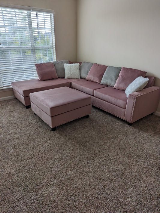 Alessandra Reversible Sectional - LDH Furniture