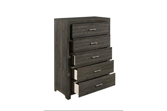 Edina Collectiion 5 Draw Tall Chest - LDH Furniture